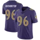 Youth Limited Broderick Washington Baltimore Ravens Purple Color Rush Vapor Untouchable Jersey